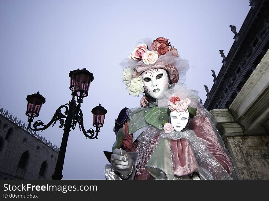 Carnival Mask In Venezia