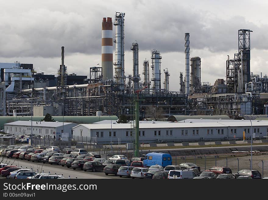 Refinery for the supply of energy also caused climate change