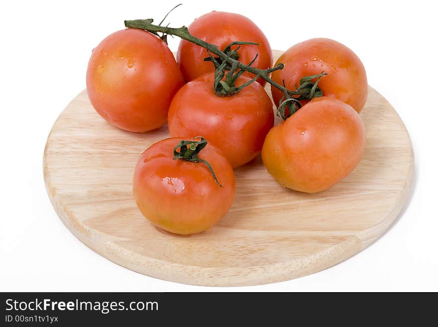 Tomatoes are very refreshing and rich of vitamins