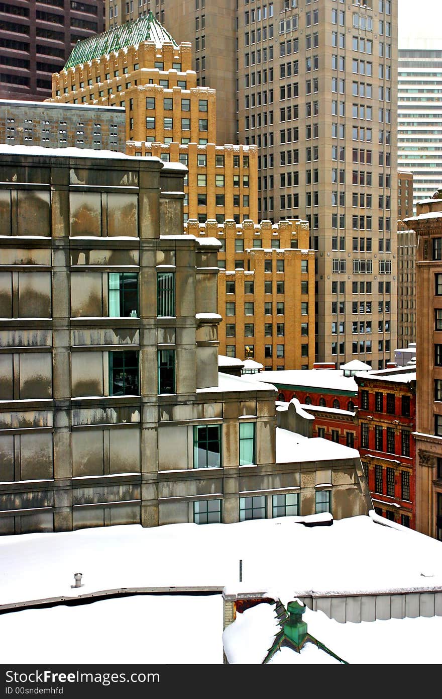 Stock image of a snowing winter at Boston, Massachusetts, USA. Stock image of a snowing winter at Boston, Massachusetts, USA