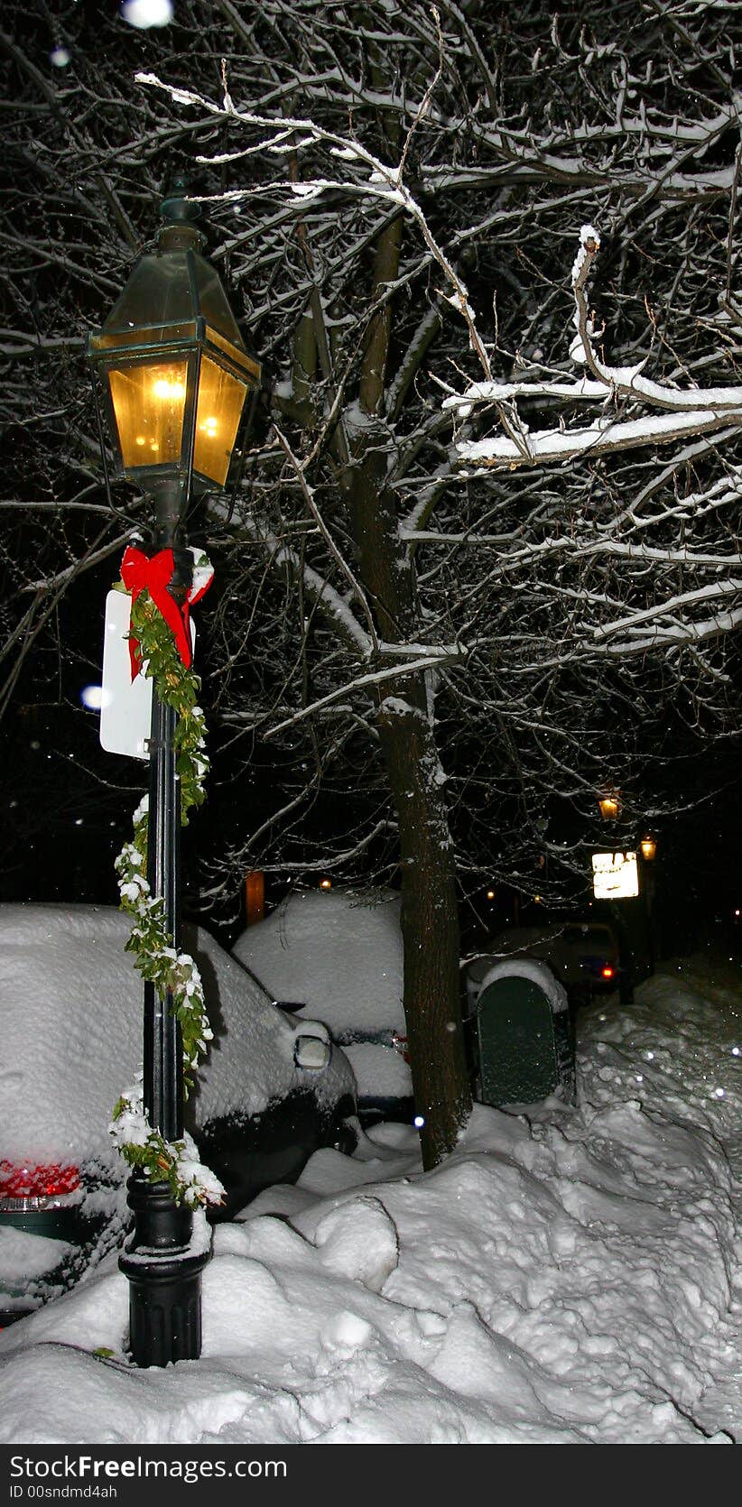 Stock image of a snowing winter at Boston, Massachusetts, USA. Stock image of a snowing winter at Boston, Massachusetts, USA