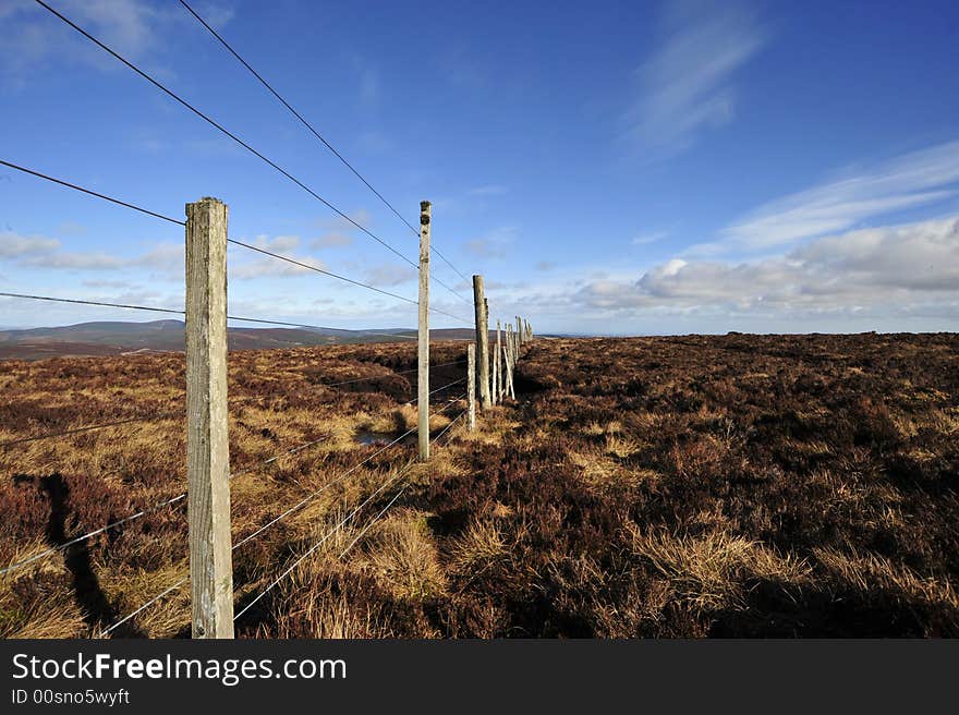 The barren land of the Cairn O Mount, Aberdeen shire. Scotland,. The barren land of the Cairn O Mount, Aberdeen shire. Scotland,