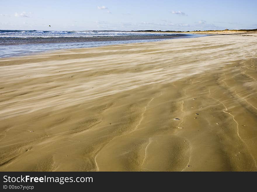 Wind on the beach