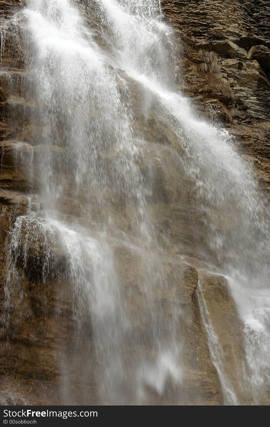 Falls Wuchang-sou (fragment), Crimea, Ukraine