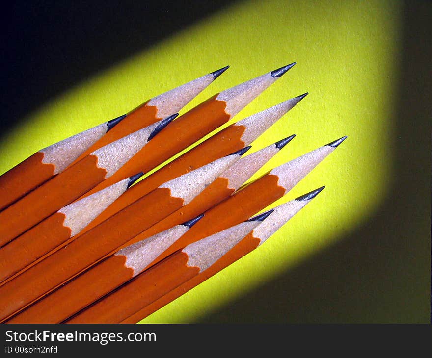 Stack of pencils