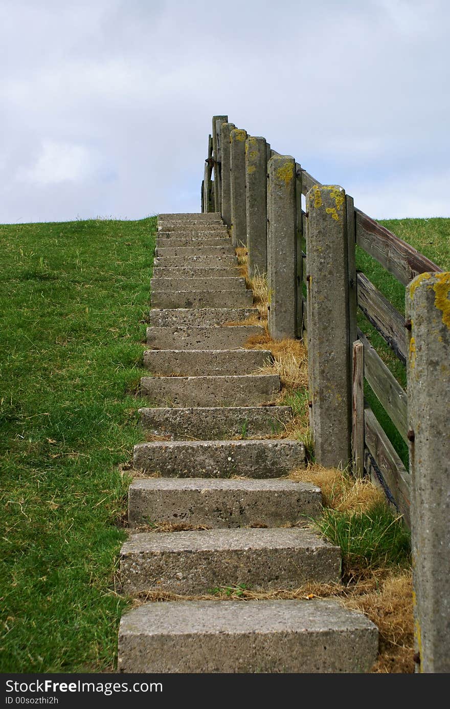 Stairway to sea!