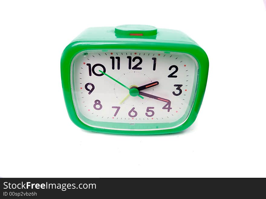 Green Alarm Clock