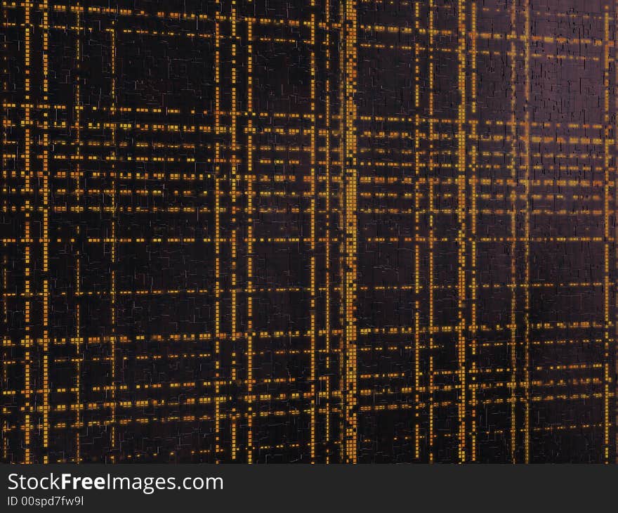 An abstract electronic matrix grid technology background. An abstract electronic matrix grid technology background.