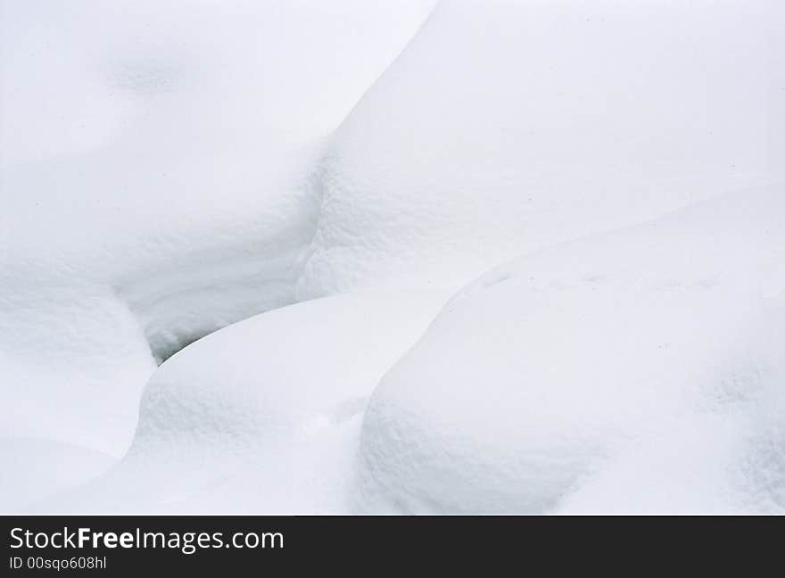 Snowy Rocks