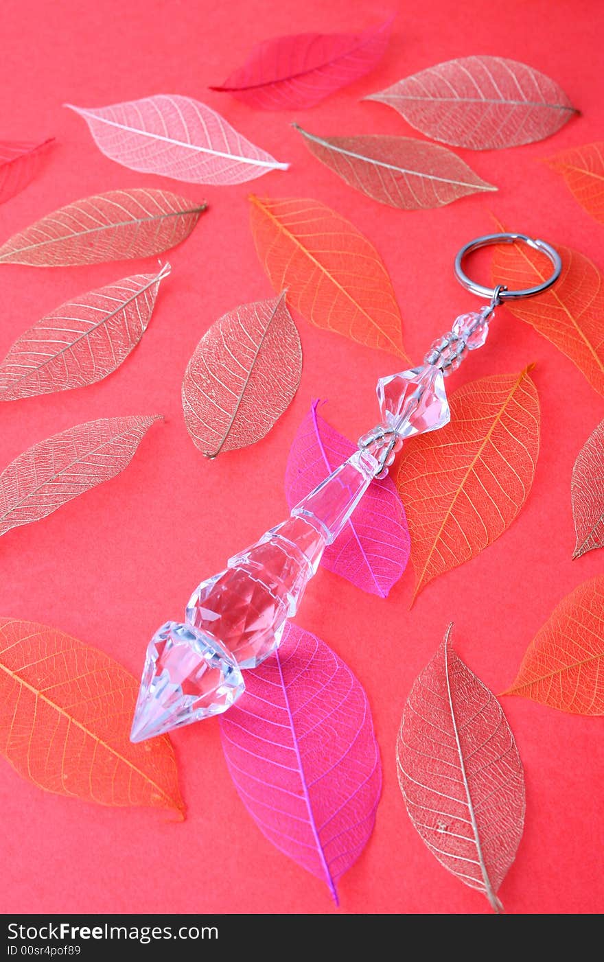 Crystal Keyring