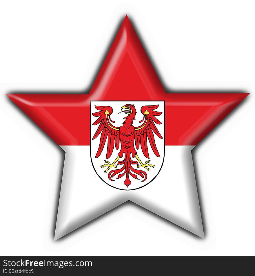 Brandenburg Button Flag Star Shape