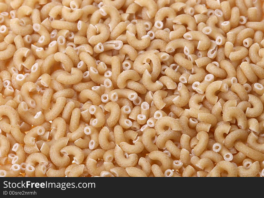 Macaroni pasta background