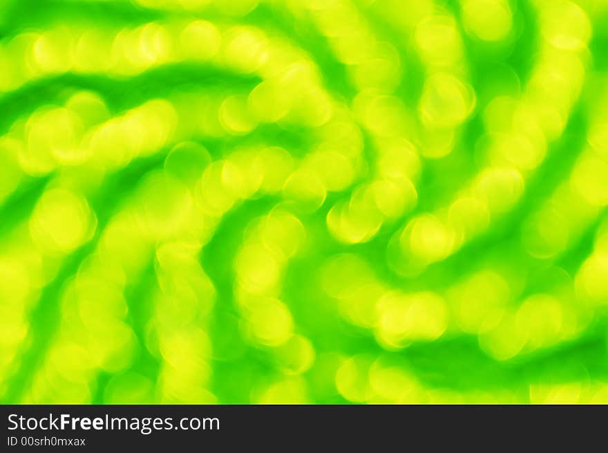 Green nd yelloy spiral spot background. Green nd yelloy spiral spot background