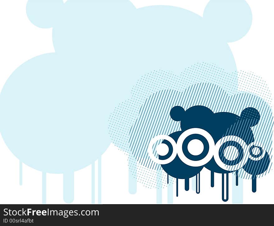 Abstract clouds background