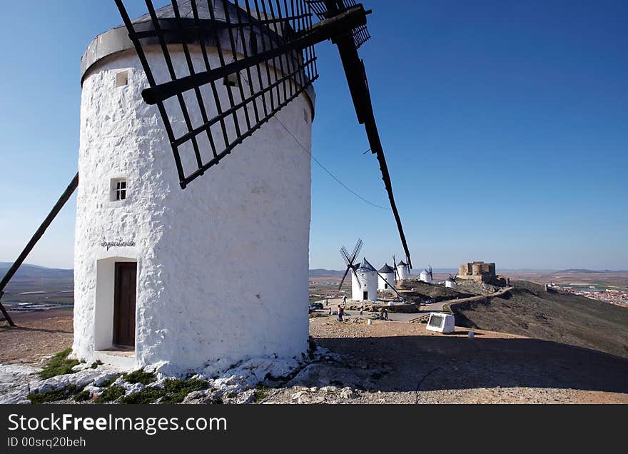 Windmills in Spain