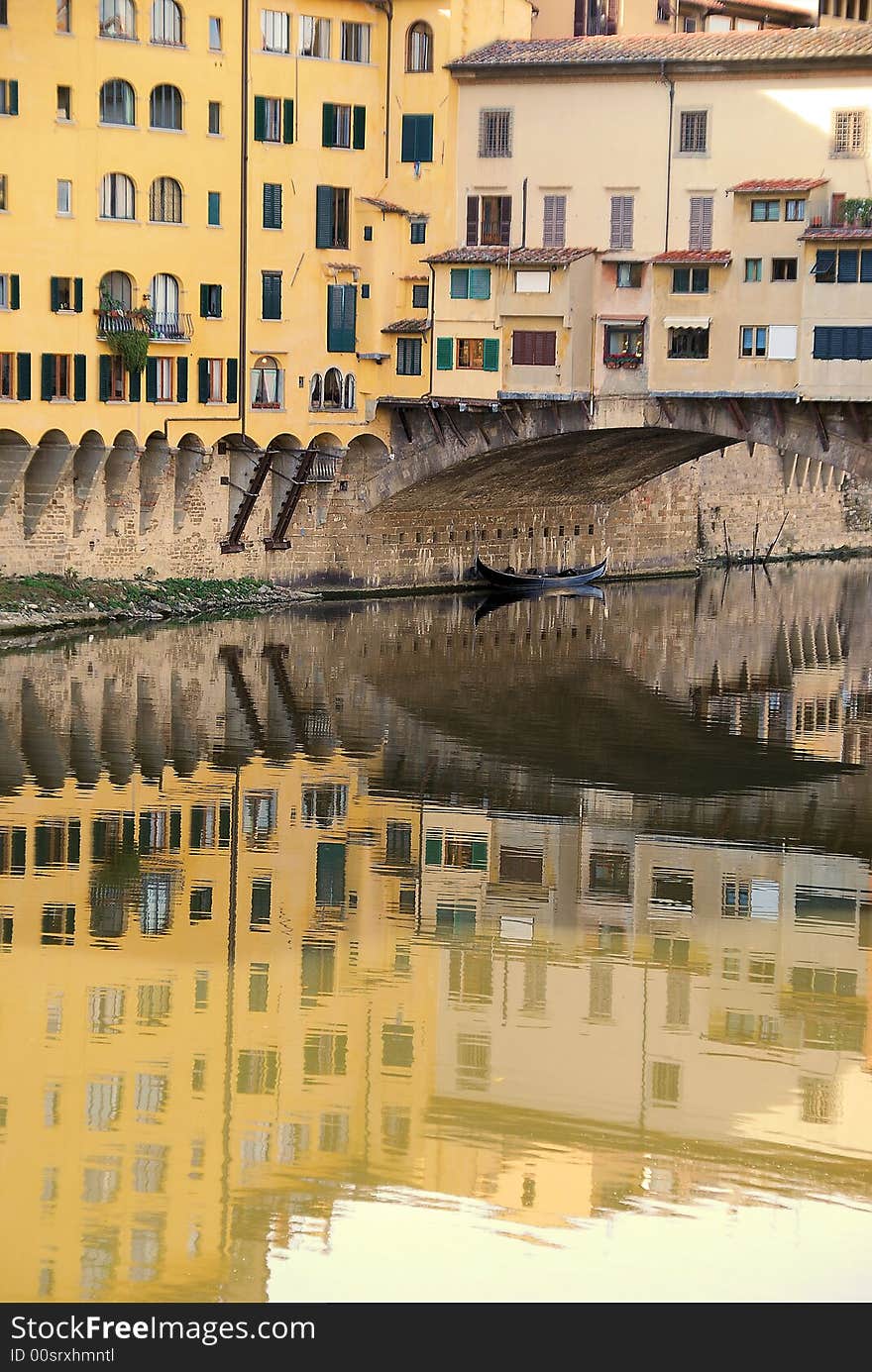 Ponte Vecchio Reflections