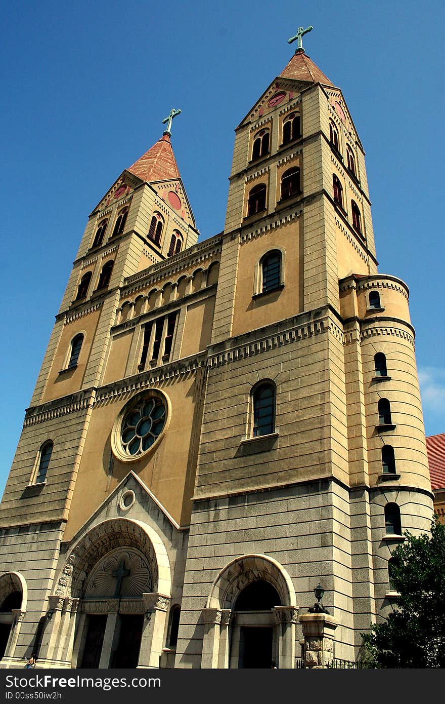 Cathedral in east china