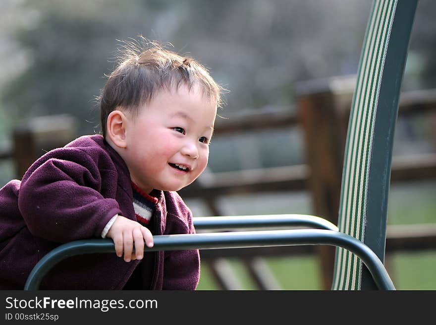 A littly boy with smile. A littly boy with smile.