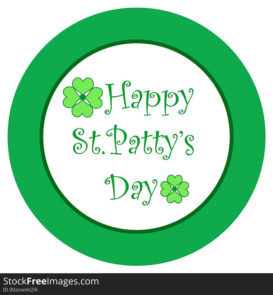 St.Patty S Day Badge