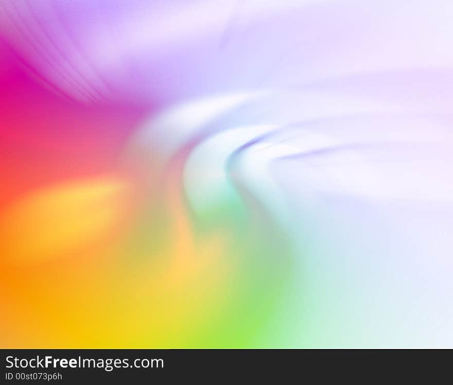 Colorful 3D rendered abstract background. Colorful 3D rendered abstract background