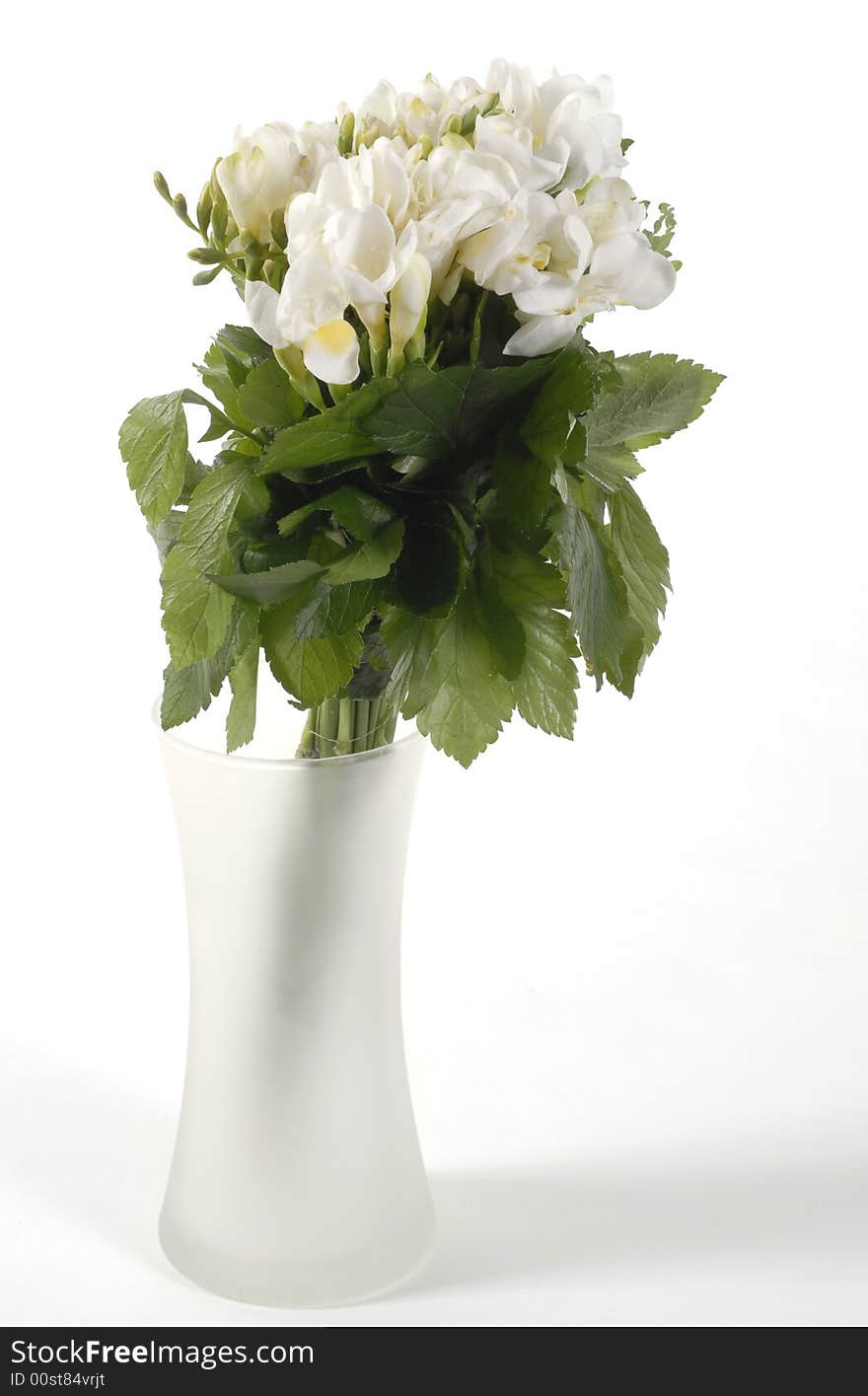 Spring flower bouquet in vase