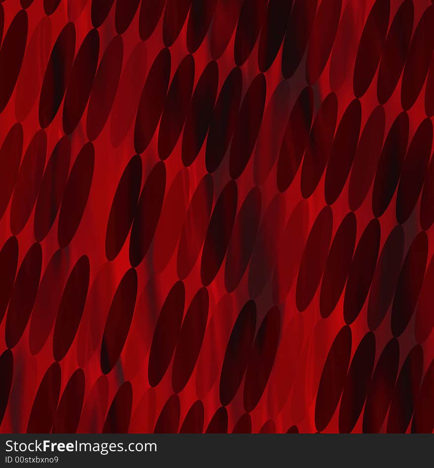 Background color (scales) red crushed round / Two layers. Background color (scales) red crushed round / Two layers