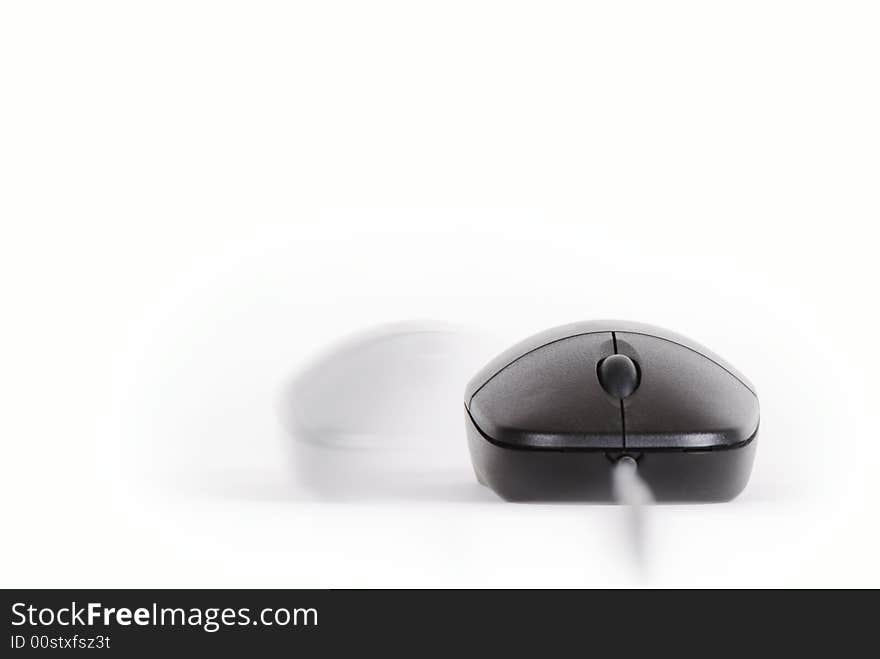 Computer Mouse In Motion