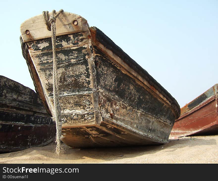 Boats on the Beach