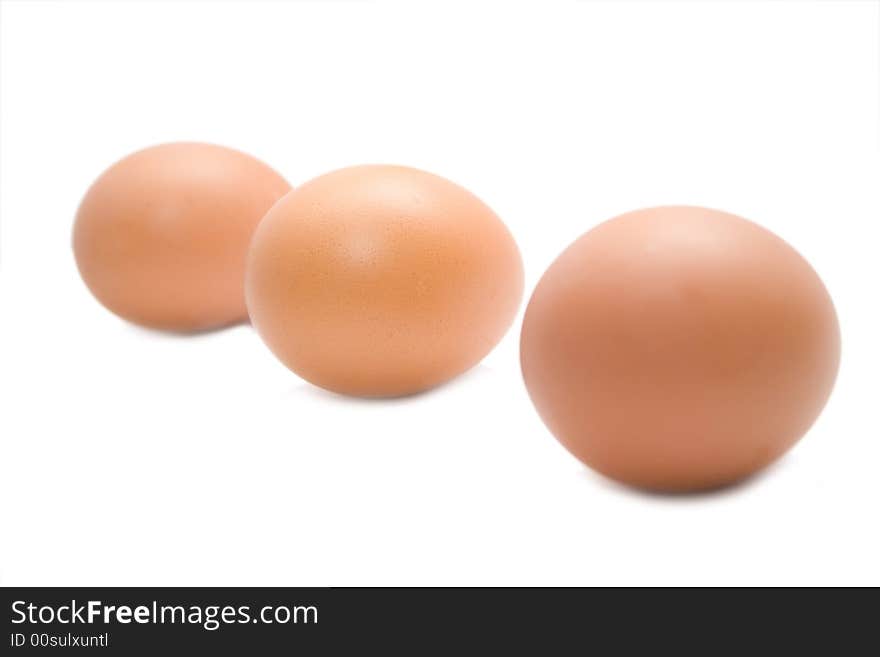 Three eggs