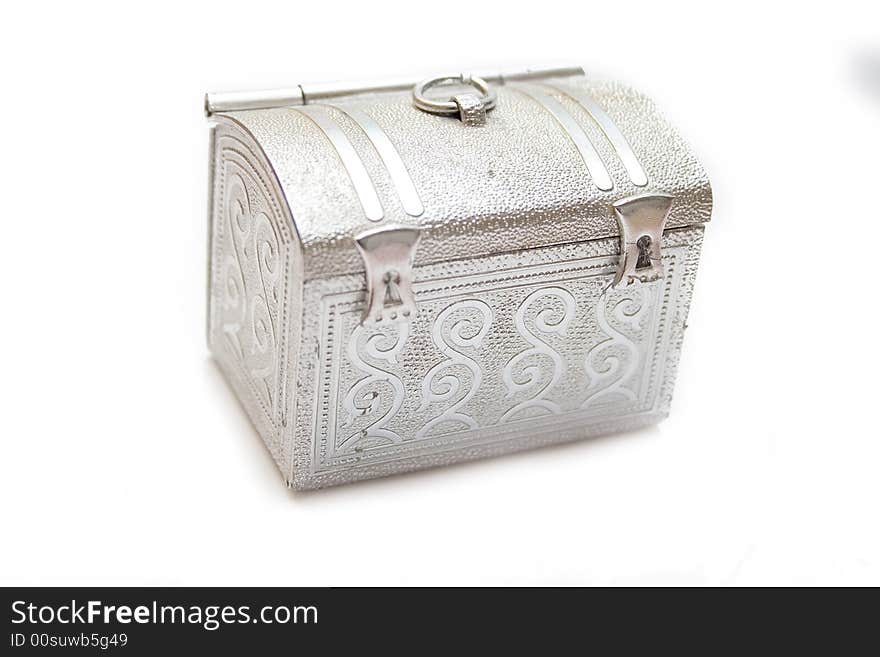 Silver box for gifts