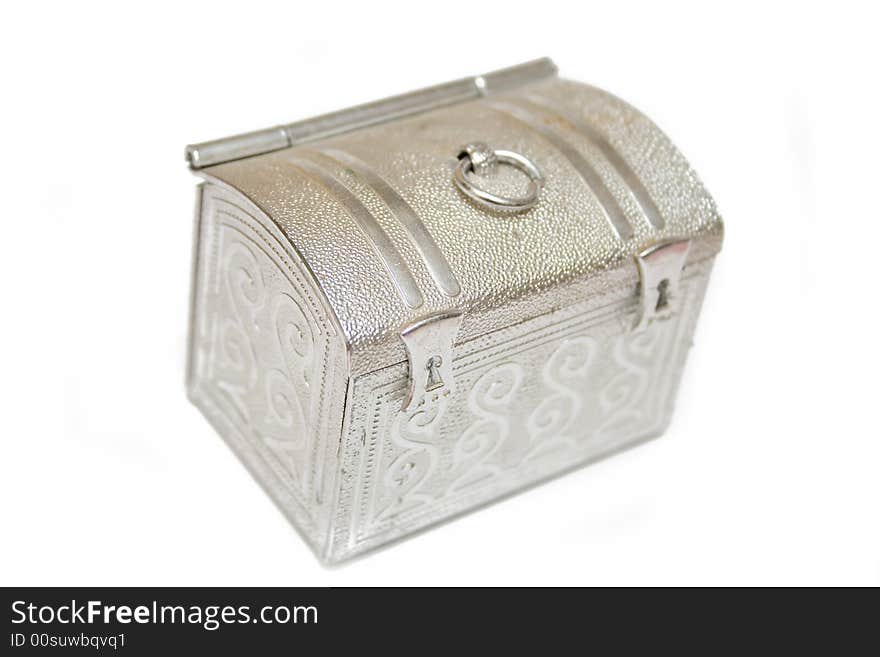 Silver box for gifts