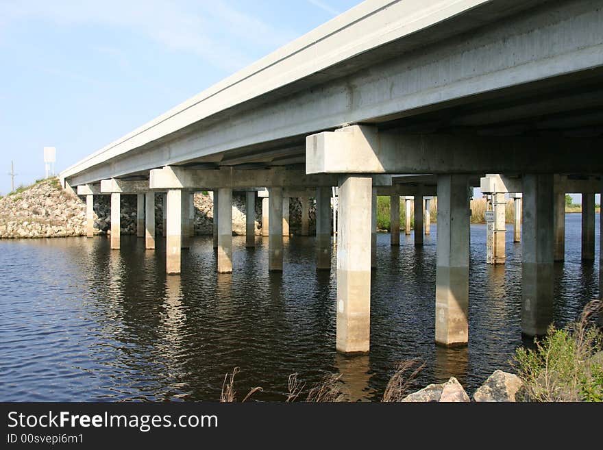 Bridge over the Saint John s River, Florida