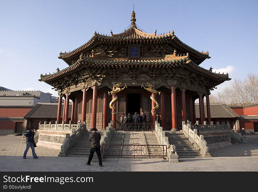 The Shenyang Imperial Palace, one of the two most intact imperial group-buildings ever existing in China, is located at Shenyang City, Liaoning Province. Covering an area of more than 60,000 square meters (about 71,760 square yards), the Shenyang Imperial Palace is one twelfth the size of the Forbidden City in Beijing. The palace consists of more than 300 rooms, formed around 20 courtyards.
Founded in 1624, the 380-year-old Shenyang Imperial Palace is one of the few ancient Chinese architectures to epitomize an ethnic culture, next to the Potala Palace in Lhasa, capital of the Tibet Autonomous Region. The palace can be divided into three sections-the eastern section, the middle section and the western section. Each section boasts of unique characteristics.
Besides the Forbidden City in Beijing, the Shenyang Imperial Palace is the only other existing palace complex in China. Within its walls much is revealed about the early Qing Dynasty. It was listed by UNESCO as a World Cultural Heritage Site in 2004 as an extension of the Forbidden City and is now the most popular and renowned tourist attraction in Shenyang.