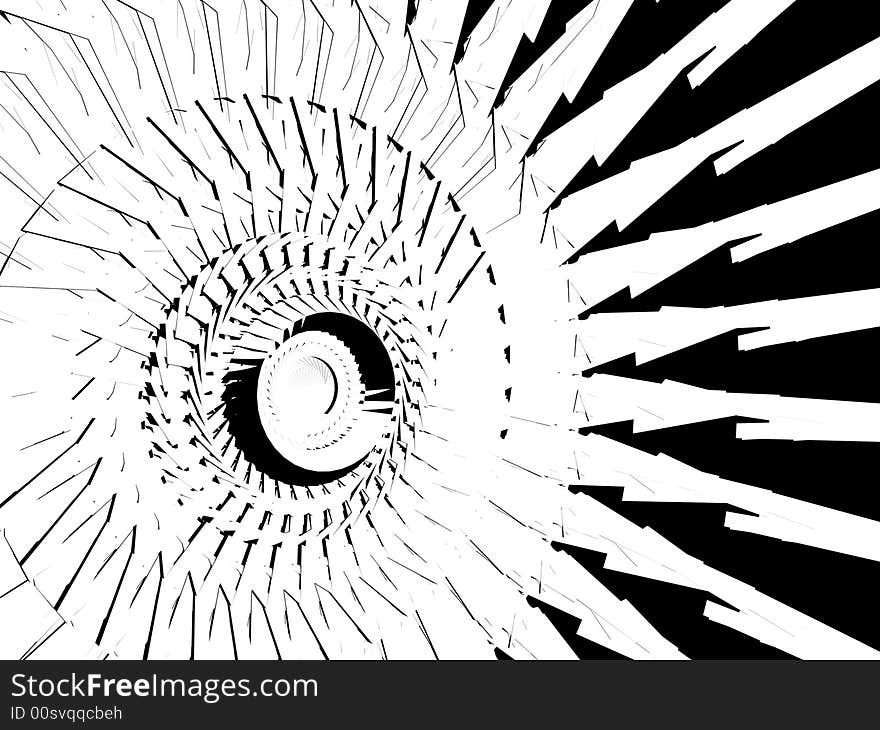 A geometric abstract grunge background in black and white. A geometric abstract grunge background in black and white.