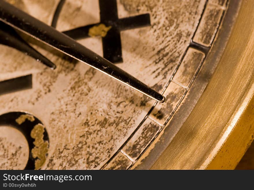 Clock close-up