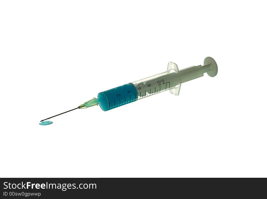 Blue Syringe