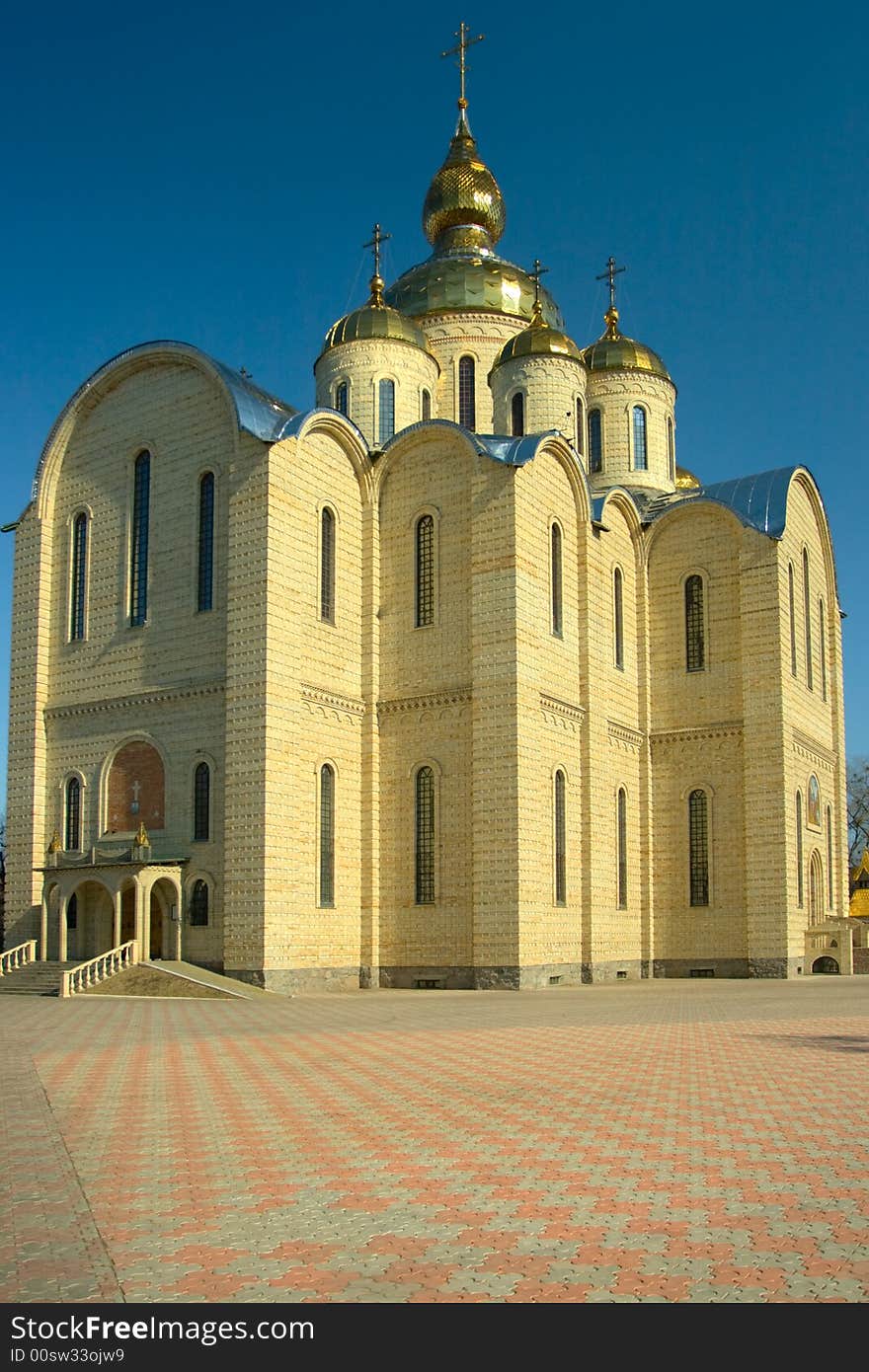 The Orthodox church. Cherkassy, Ukraine.