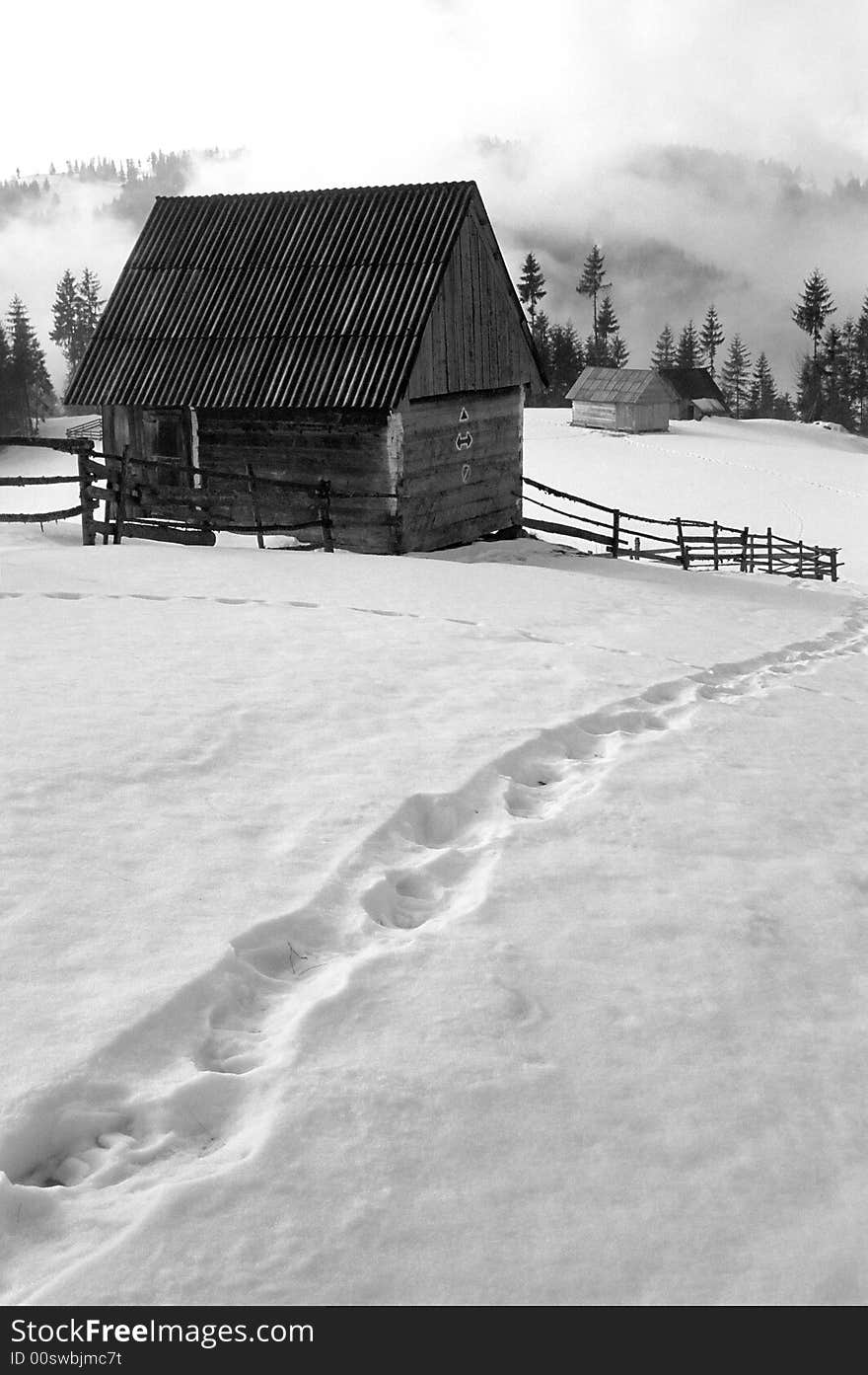 Traditional romanian village in Apuseni Mountains, Romania. Traditional romanian village in Apuseni Mountains, Romania