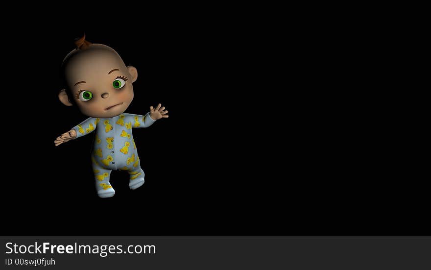 Cartoon baby