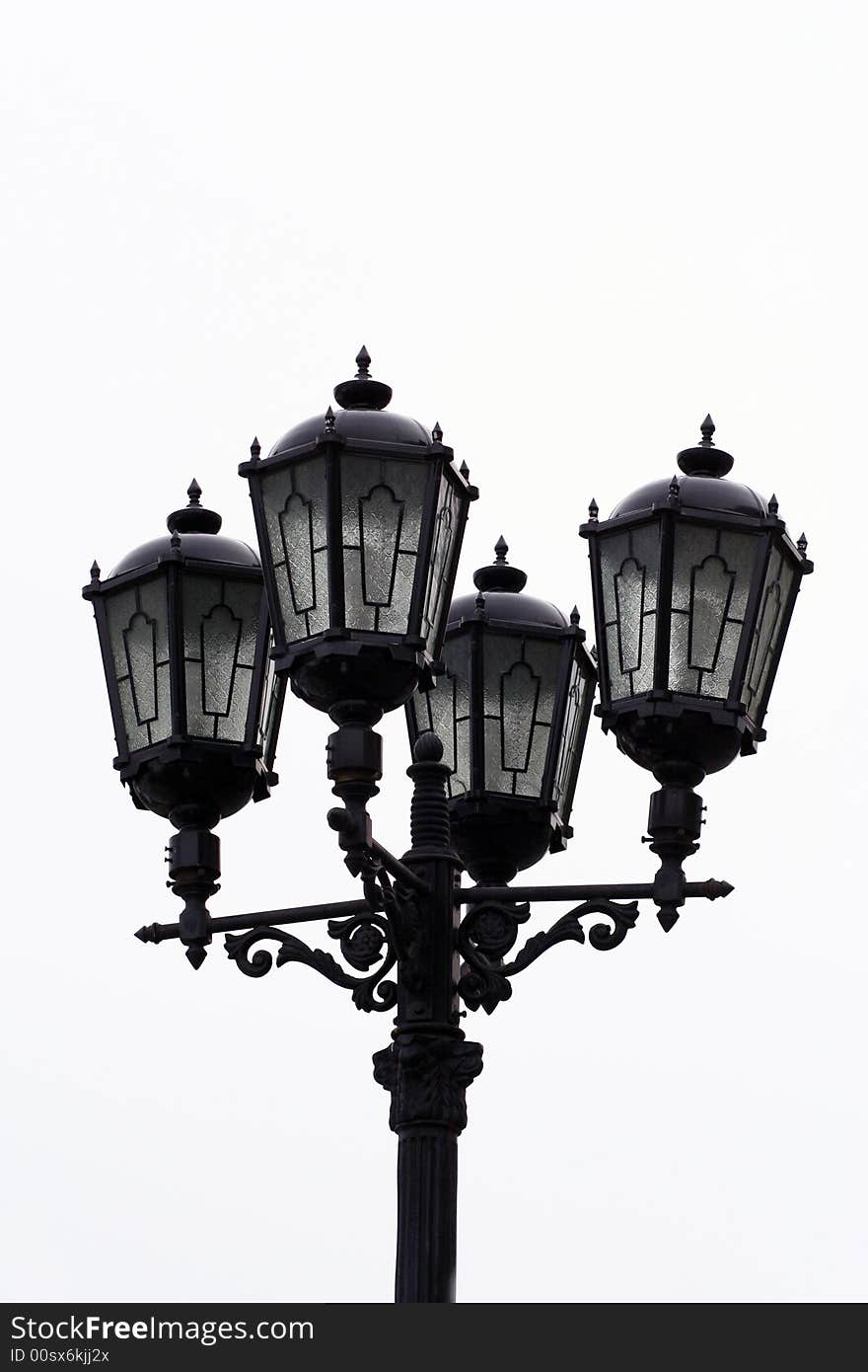 Streetlamp in the old city