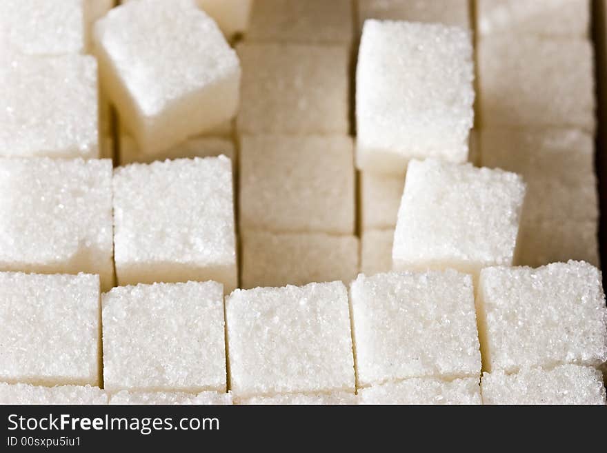 Sweet theme: background of sugar cube