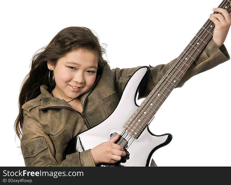 Girl With Guitar.