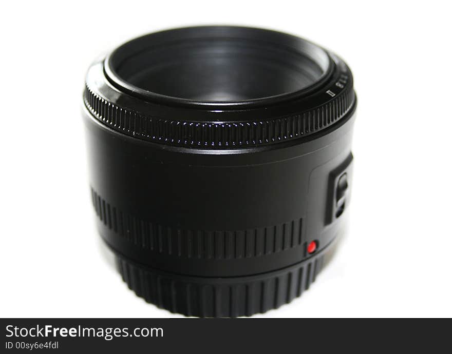 An unbranded SLR camera lens