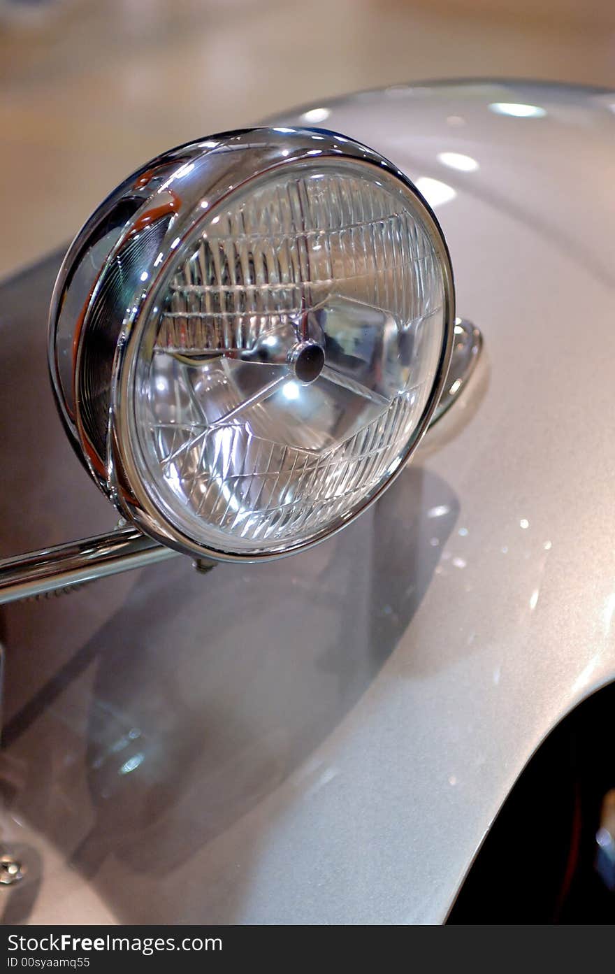 Classic car truck headlamp and fender. Classic car truck headlamp and fender.