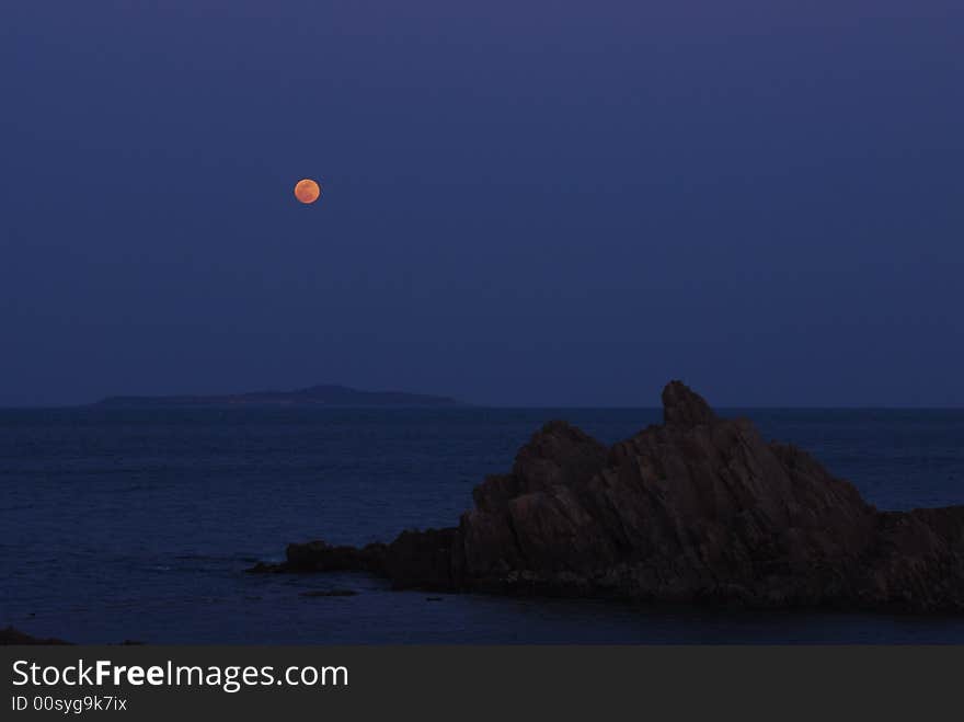 A Moon On The Sea