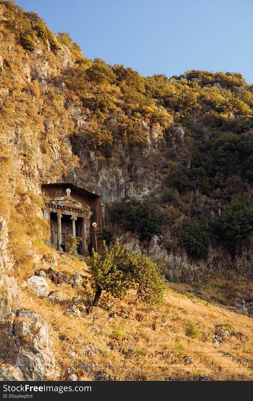 Tomb of ancient Lykia king