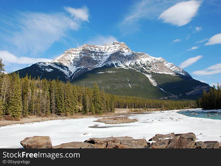 Snow mountain