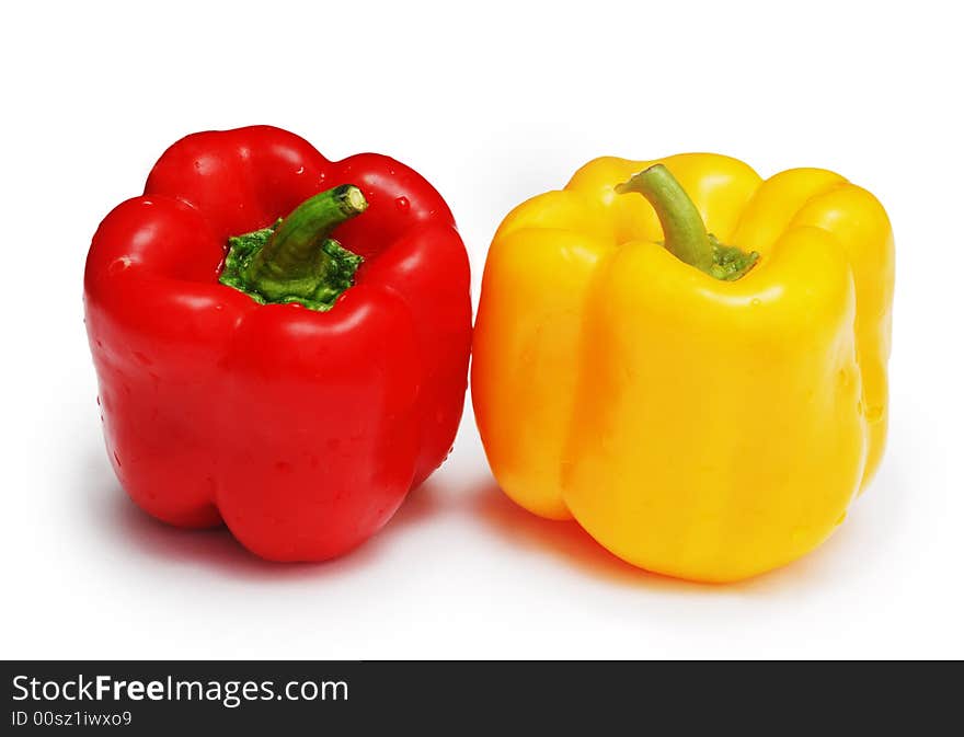 Two Peppers Red, Yellow