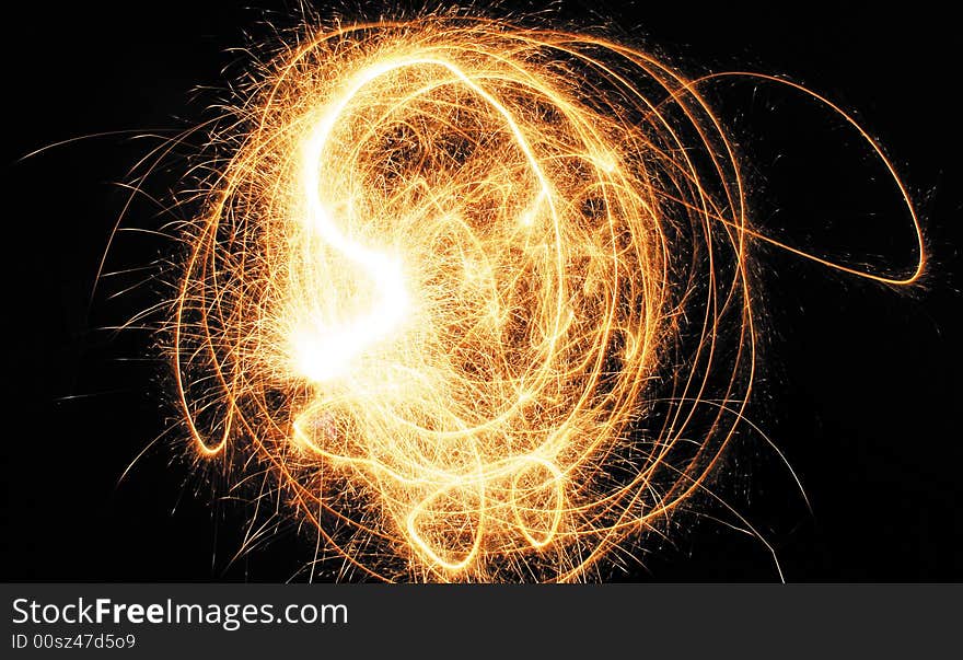 Photo of Flame Light Abstraction for design use