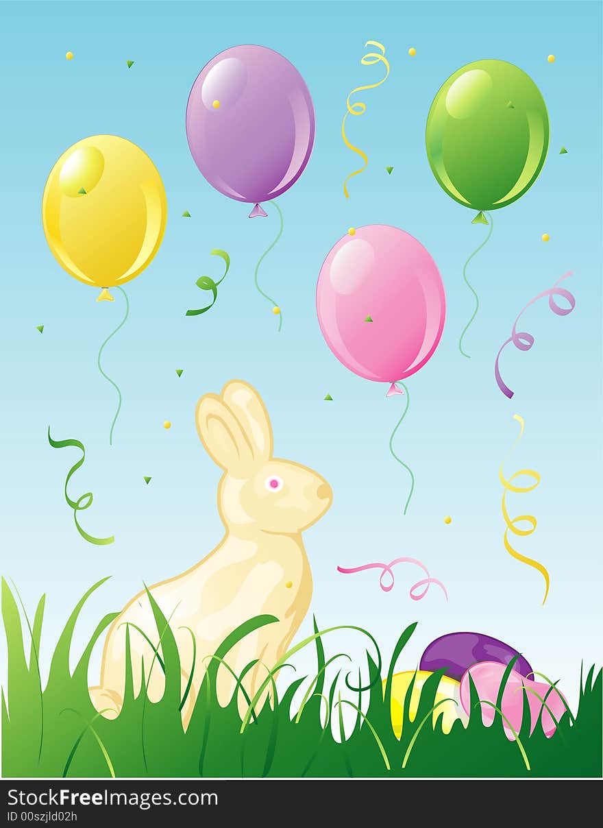 Easter Party background